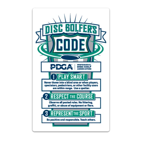 PDGA Disc Golfers Code