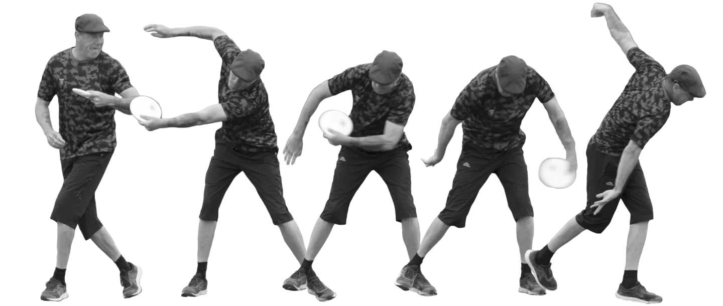 Left Hand Spike Hyzer